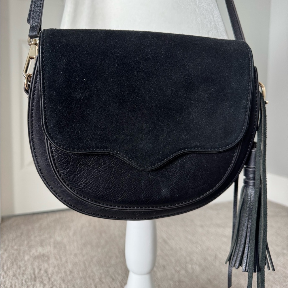 Rebecca Minkoff black leather purse